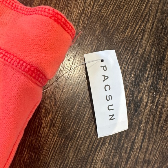 Playboy By PacSun Red Beach Sweat Shorts - Picture 3 of 3